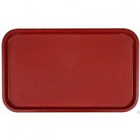 Поднос МАСТЕРГЛАСС 1737-41653х33 см, темно-красный