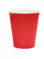Стакан бумажный для горячих напитков RED 300мл