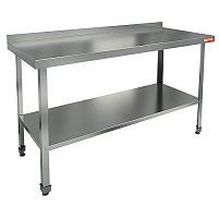 НСО-14/6БП ЭН стол произ.пристен. с полкой, HICOLD RUS