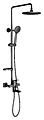 TIMO Beverly SX-1060/03 с верхней душевой лейкой "Тропический дождь", черный TIMO Beverly SX-1060/03 с верхней душевой лейкой "Тропический дождь", черный