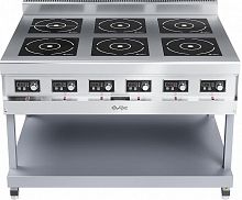 Плита индукционная Abat КИП-69П-5,0, 6-ти конф., краш.