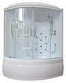 Royal Bath RB150ALP-T-R 150х100х225 см, прозрачное, белый профиль, правая Royal Bath RB150ALP-T-R 150х100х225 см, прозрачное, белый профиль, правая
