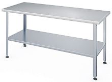 Стол разделочный  АТЕСИ СР-С-1400.600-02-ПСОц (СР-2/1400/600-Сп)