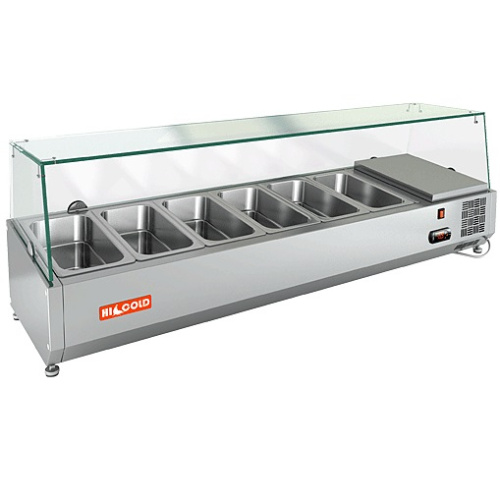 Витрина холодильная HiCold VRX 1400 Витрина холодильная HiCold VRX 1400