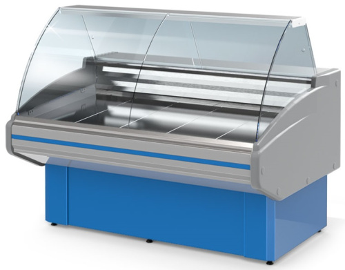 Витрина среднетемпературная Гольфстрим Двина CS 120 ВС голуб. Витрина среднетемпературная Гольфстрим Двина CS 120 ВС голуб.