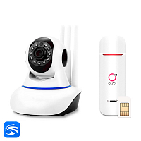 Комплект видеонаблюдения 4G Ps-Link KIT-G90B1-4G 1Мп 1 камера Комплект видеонаблюдения 4G Ps-Link KIT-G90B1-4G 1Мп 1 камера