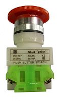 Кнопка управления SB-49  &quot;СТОП&quot; Красная Торгмаш, Барановичи МИМ, МПР, МОК, ОР