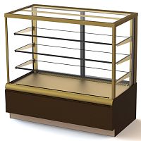 Витрина кондитерская Полюс KC70 VV 0,9-1 0102-0109 (ВХСв-0,9д Carboma Cube Люкс)