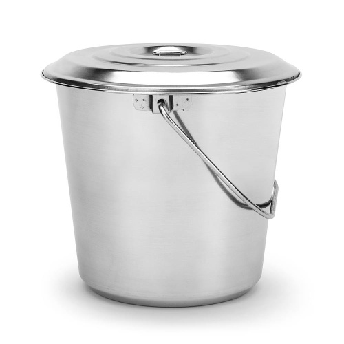 Ведро с крышкой 15 л, нержавеющая сталь Ведро с крышкой 15 л, нержавеющая сталь