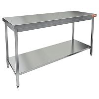 НСО-16/6П стол  произ. с полкой, HICOLD RUS