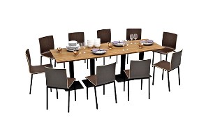 Стол "Денион" + стулья "Капучино" Стол "Денион" + стулья "Капучино"