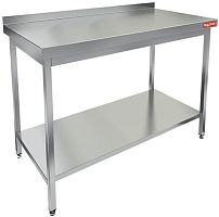 НСО-11/6БП стол произ. пристенн. с полкой, HICOLD RUS