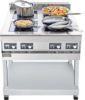 Плита индукционная Abat КИП-49П-5,0-01 4-х конфорочн., нерж.сталь