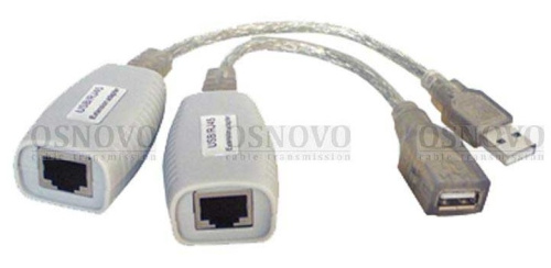 TA-U1 1+RA-U1 1 удлинитель интерфейса для клавиатуры и мыши Osnovo TA-U1 1+RA-U1 1 удлинитель интерфейса для клавиатуры и мыши Osnovo